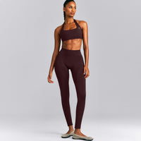 EasyLift™ Halter Bralette New Branding | Plum Brown