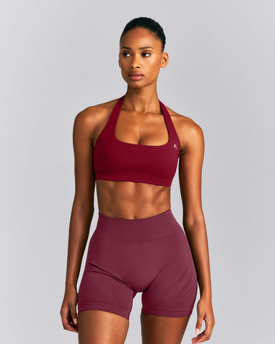 EasyLift™ Halter Bralette New Branding | Ruby Red