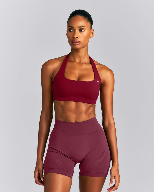 EasyLift™ Halter Bralette New Branding | Ruby Red