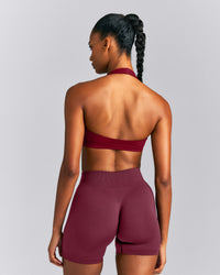 EasyLift™ Halter Bralette New Branding | Ruby Red
