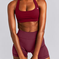EasyLift™ Halter Bralette New Branding | Ruby Red