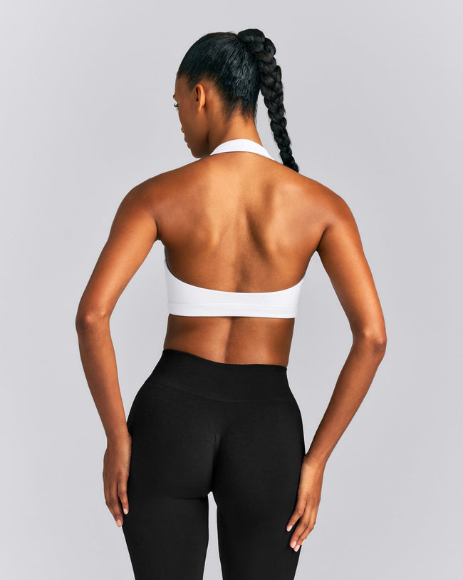 EasyLift™ Halter Bralette New Branding | White