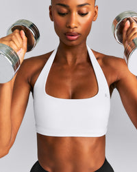 EasyLift™ Halter Bralette New Branding | White