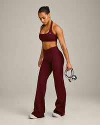 EasyLift™ Halter Bralette with Gray Logo | Rosewood