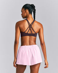 EasyLift™ High Neck Sports Bra New Branding | Dark Umber Brown
