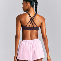 EasyLift™ High Neck Sports Bra New Branding | Dark Umber Brown