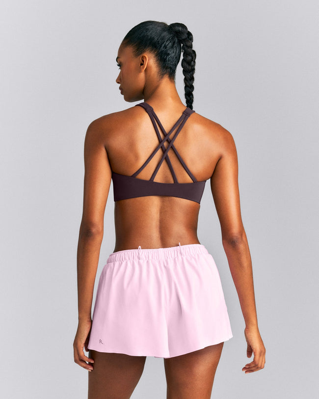 EasyLift™ High Neck Sports Bra New Branding | Dark Umber Brown