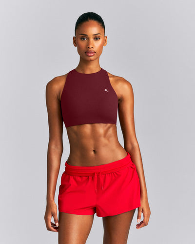 EasyLift™ High Neck Sports Bra New Branding | Rosewood