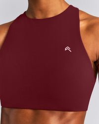 EasyLift™ High Neck Sports Bra New Branding | Rosewood