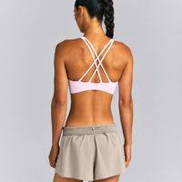 EasyLift™ High Neck Sports Bra New Branding | Soft Girl Pink
