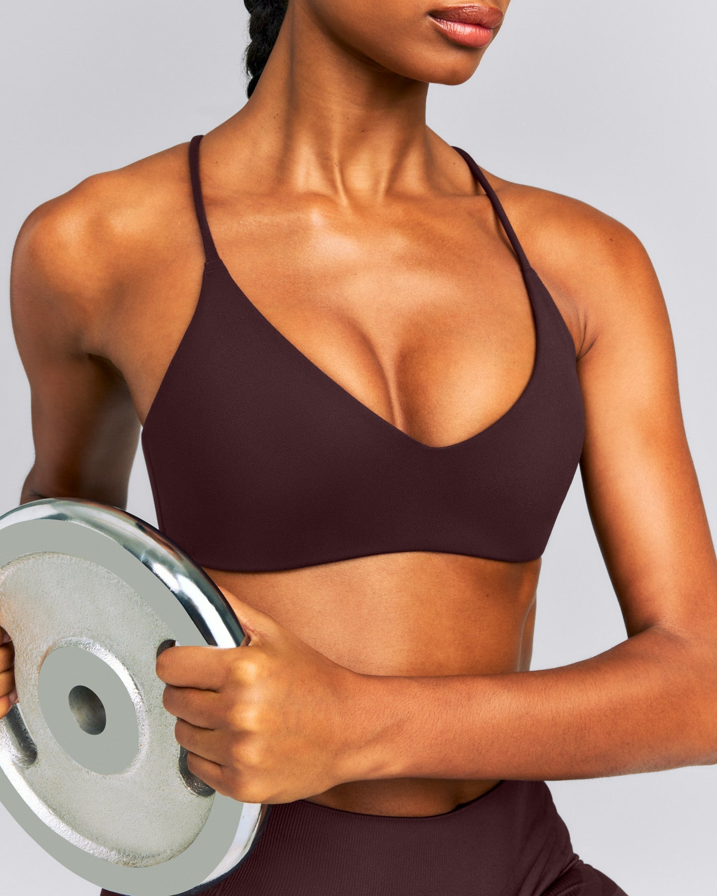 EasyLift™ Ultra Minimal Bralette New Branding | Plum Brown