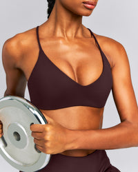 EasyLift™ Ultra Minimal Bralette New Branding | Plum Brown