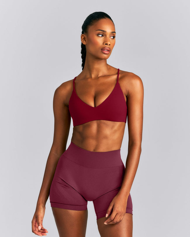 EasyLift™ Ultra Minimal Bralette New Branding | Ruby Red