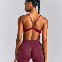 EasyLift™ Ultra Minimal Bralette New Branding | Ruby Red