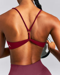 EasyLift™ Ultra Minimal Bralette New Branding | Ruby Red