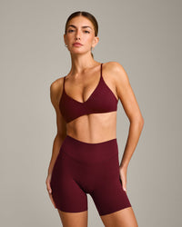 EasyLift™ Ultra Minimal Bralette with Gray Logo | Rosewood