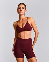 EasyLift™ Ultra Minimal Bralette with Gray Logo | Rosewood