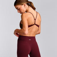 EasyLift™ Ultra Minimal Bralette with Gray Logo | Rosewood