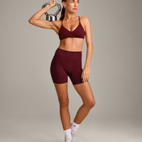 EasyLift™ Ultra Minimal Bralette with Gray Logo | Rosewood