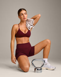 EasyLift™ Ultra Minimal Bralette with Gray Logo | Rosewood