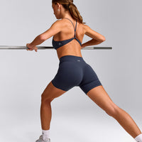 EasyLift™ Ultra Minimal Bralette with Gray Logo | True Blue