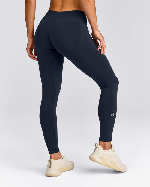 EffortlessLift™ Seamless Mid Rise Leggings | True Blue