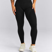 EnhanceLift™ Seamless Mid Rise Leggings New Branding | Black