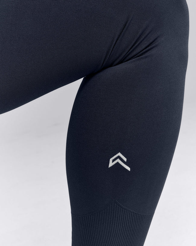 EnhanceLift™ Seamless Mid Rise Leggings New Branding | True Blue
