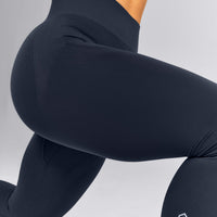 EnhanceLift™ Seamless Mid Rise Leggings New Branding | True Blue
