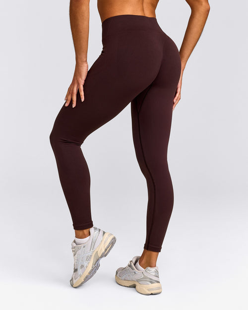 EnhanceLift™ Seamless Leggings | Plum Brown