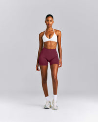 EnhanceLift™ Seamless Minimal Halter Neck Bralette New Branding | White