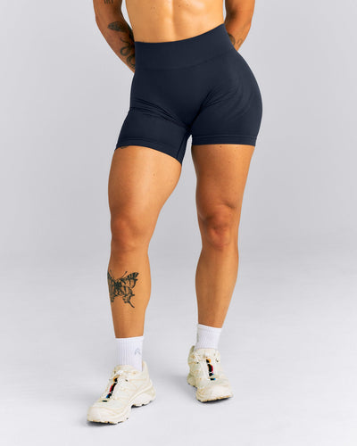 EnhanceLift™ Seamless Mid Rise Shorts New Branding | True Blue