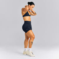 EnhanceLift™ Seamless Mid Rise Shorts | True Blue