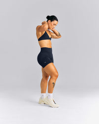 EnhanceLift™ Seamless Mid Rise Shorts New Branding | True Blue