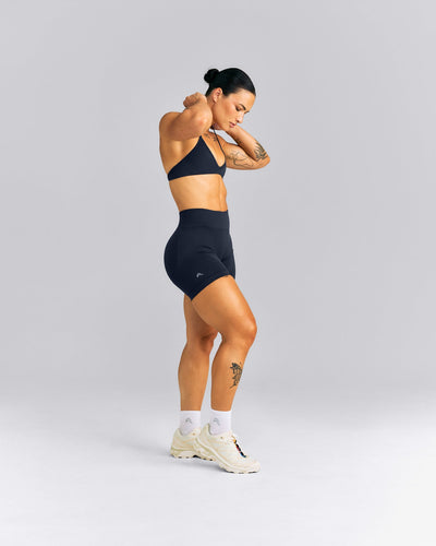 EnhanceLift™ Seamless Mid Rise Shorts New Branding | True Blue