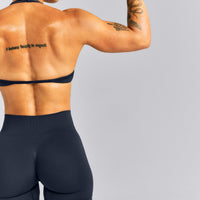 EnhanceLift™ Seamless Mid Rise Shorts New Branding | True Blue