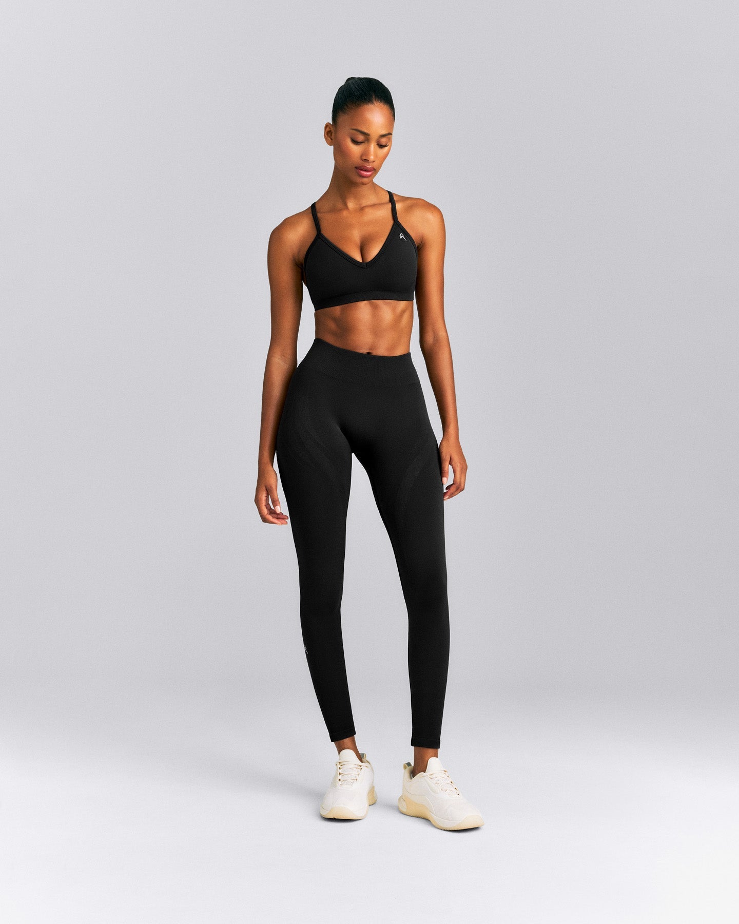 EnhanceLift™ Seamless Strappy Sports Bra New Branding | Black