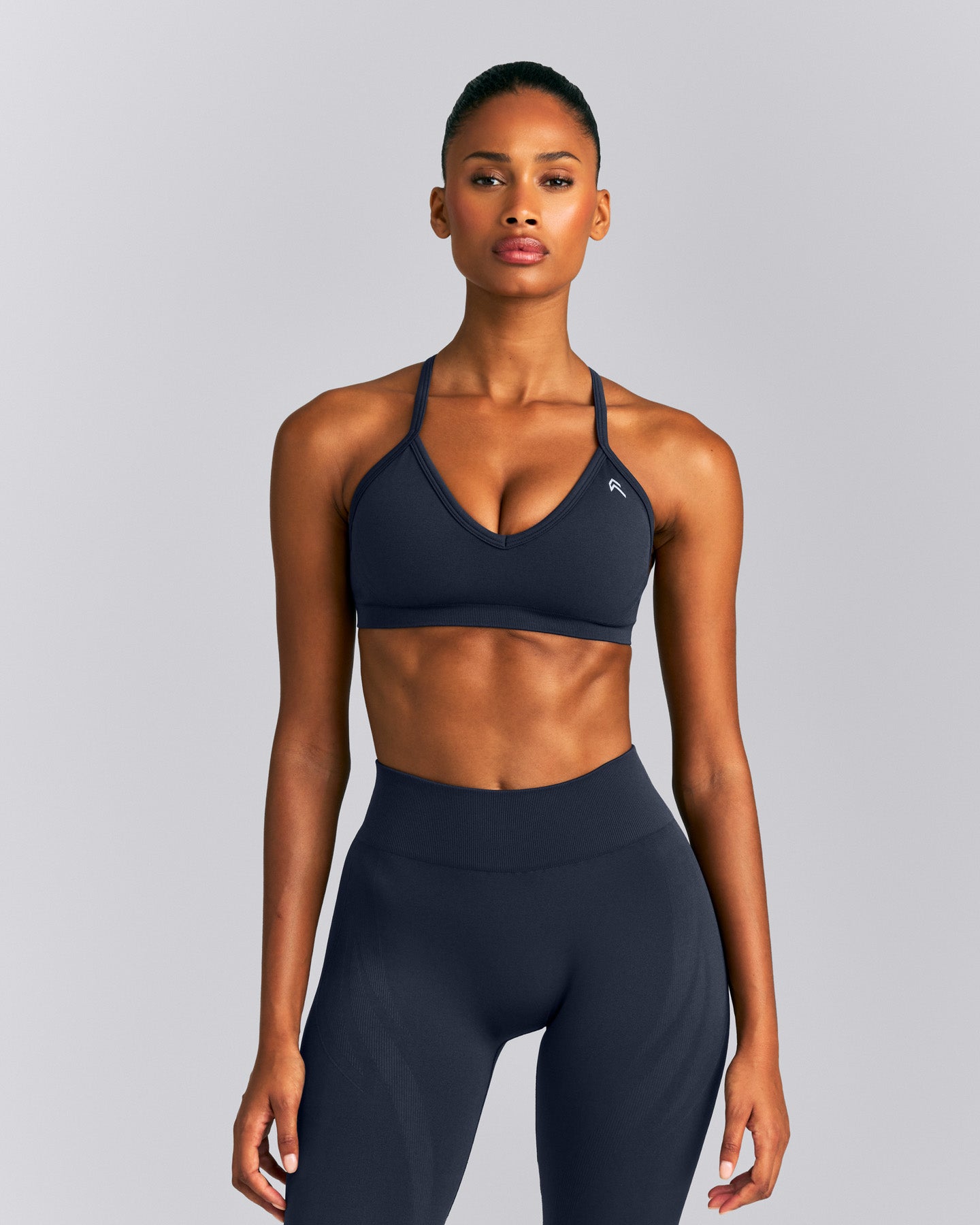 EnhanceLift™ Seamless Strappy Sports Bra New Branding | True Blue