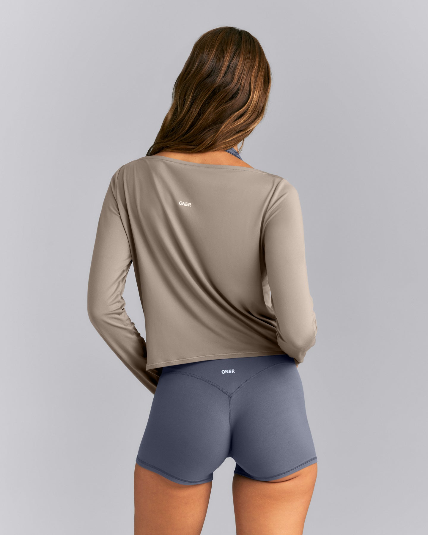 FormeSoft™ Relaxed Slash Neck Long Sleeve Top | Washed Minky