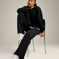 Foundations Cosy Crew Neck Sweatshirt | Black