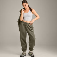 Foundations Cosy Joggers | Alpine Green