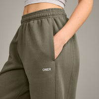 Foundations Cosy Joggers | Alpine Green