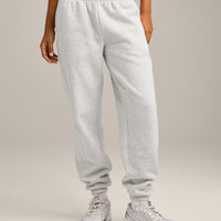 Foundations Cosy Joggers | Light Gray Marl