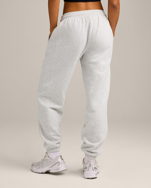 Foundations Cosy Joggers | Light Gray Marl