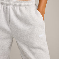 Foundations Cosy Joggers | Light Gray Marl