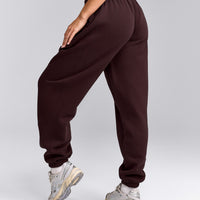 Foundations Cosy Sweatpants | Plum Brown