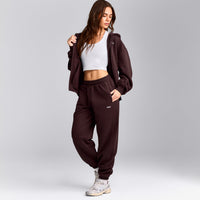 Foundations Cosy Sweatpants | Plum Brown