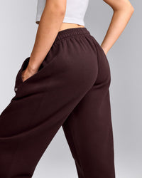 Foundations Cosy Sweatpants | Plum Brown