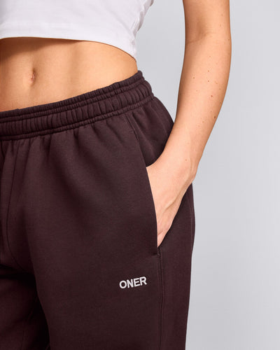 Foundations Cosy Sweatpants | Plum Brown