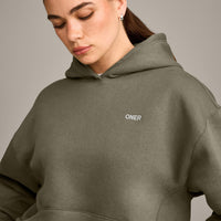 Foundations Cosy Hoodie | Alpine Green